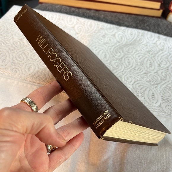 WILL ROGERS THE MAN AND HIS TIMES HARDCOVER BOOK wDUST COVER RICHARD KETCHUM VTG - Picture 7 of 12